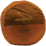 Peregrine Saker 35 Degree Sleeping Bag Orange Long New