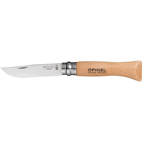 Opinel No 06 Stainless Pocket Knife Wood New
