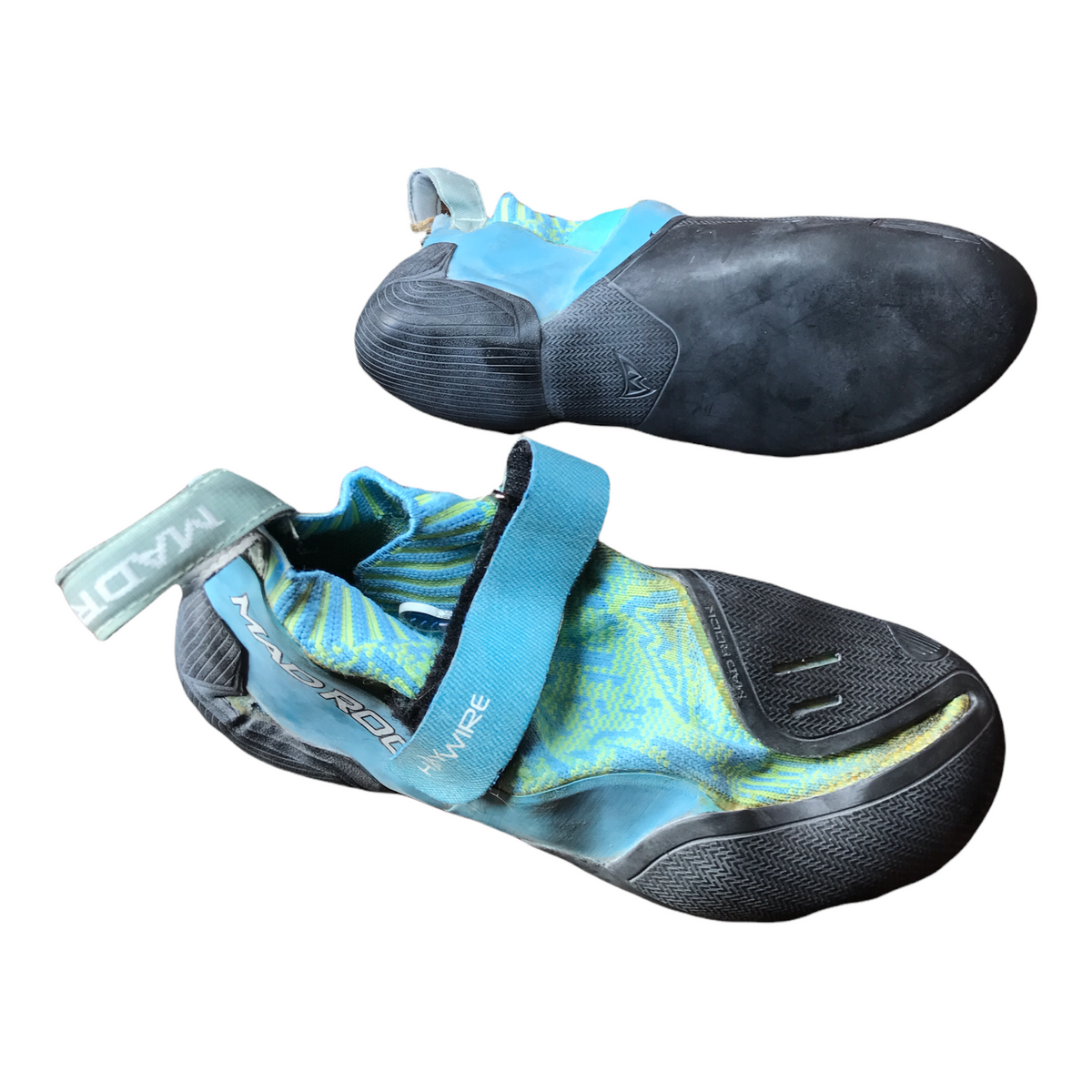 Mad Rock Haywire Climbing Shoes Blue Green 41