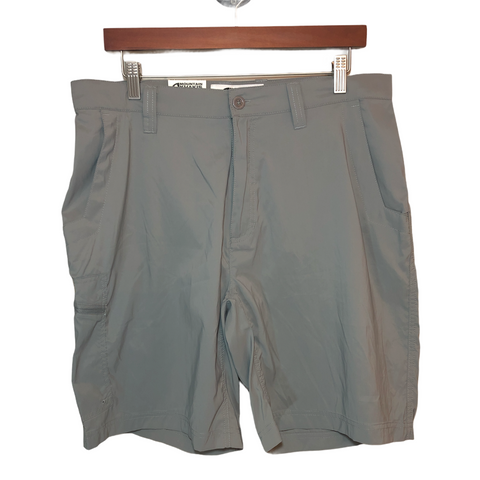 Mountain Khaki Mens Lightweight Shorts Gray 34