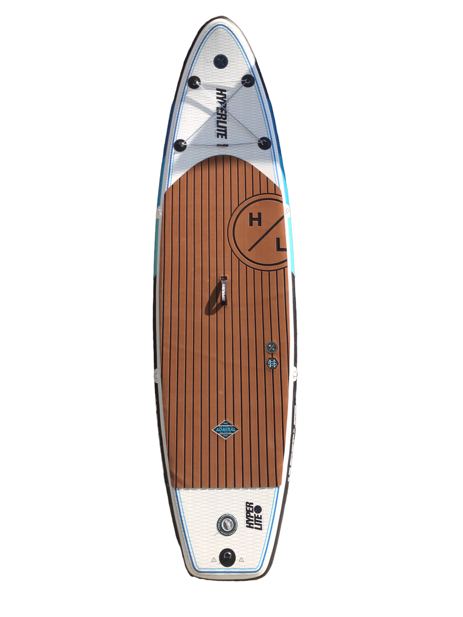 HyperLite The Admiral Inflatable SUP Blue, White, Black