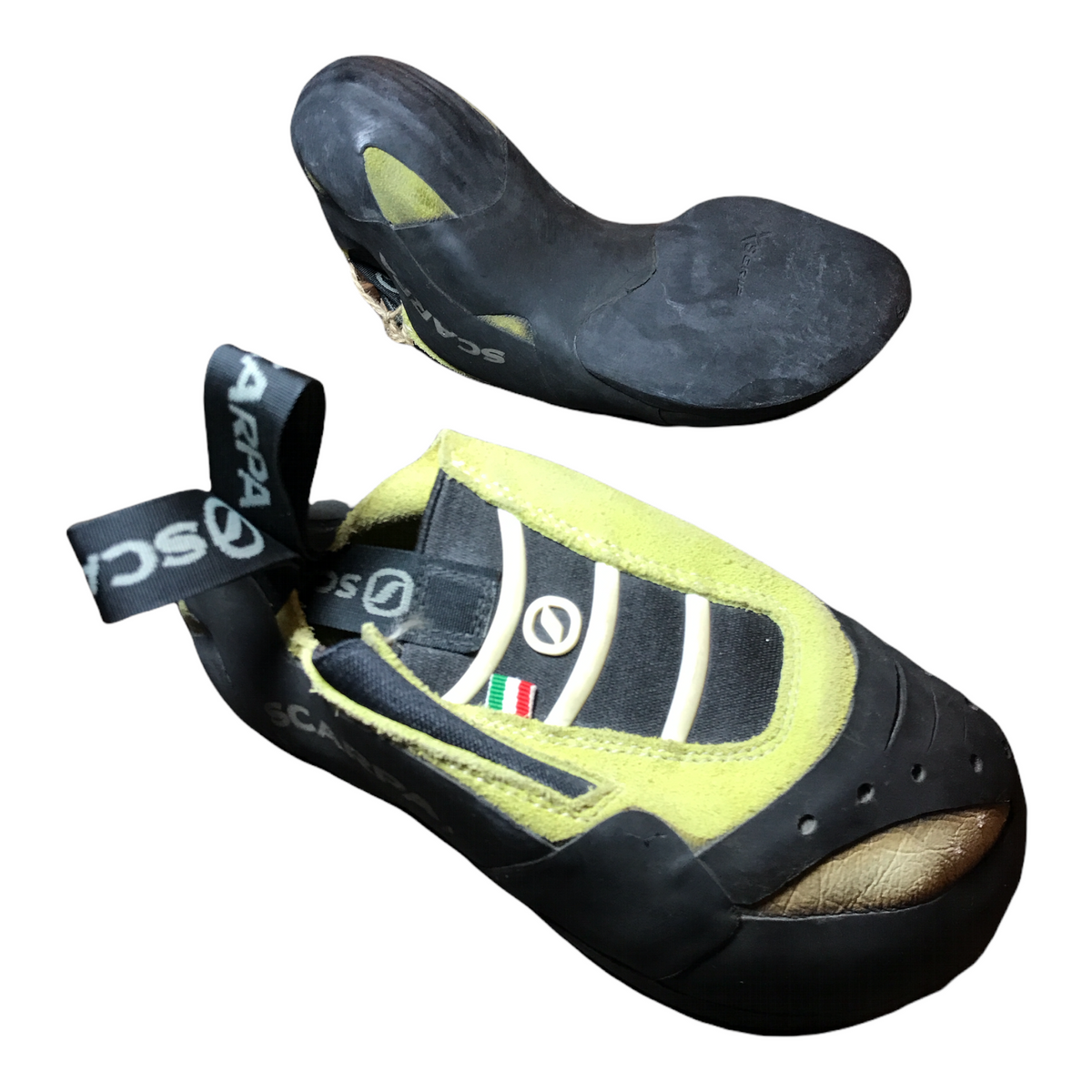 Scarpa Stix Climbing Shoe Green 35.5 Trail Hut