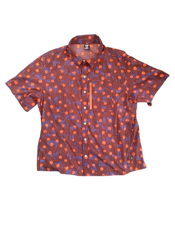 REI Co-Op Mens Trail Made Shirt Burgundy X-Large