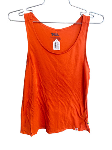 FjallRaven "Womens" Tank Top Orange Medium