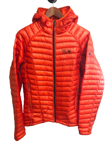 Mountain Hardwear Mens Ghost Whisperer Lightweight Down Jacket Orange Medium