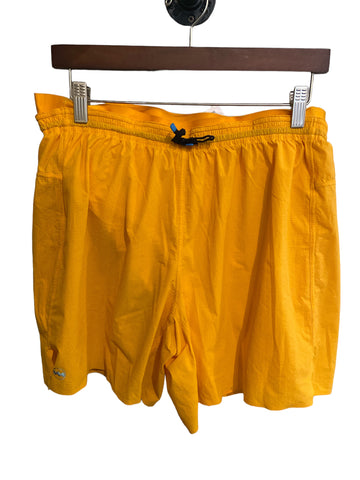 Janji Mens Running Shorts Orange Large