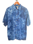 Gramicci Tye Dyed Hiking Shirt Blue Medium