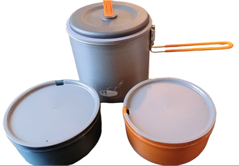 GSI Pinnacle Pot and Two Bowls