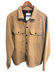Topo Design Mens "Camel Hair" Fleece Shirt Jacket Camel XL