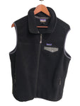 Patagonia Mens Snap-T Synchilla Fleece Vest Black XL