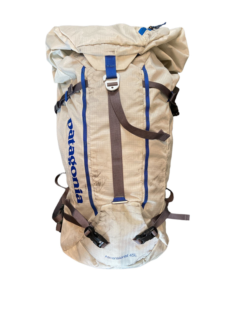 Patagonia Ascensionist 45L Light Grey, Blue (Local Pick Up Only) L/XL – Trail Hut Patagonia Ascensionist 45L Light Grey, Blue (Local Pick Up Only) L/XL – Trail Hut