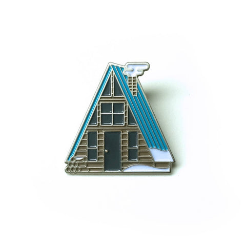 Lost Lust Supply Winter A-Frame Cabin Pin  New