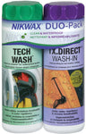 Nikwax Hardshell Outerwear Cleaner and Waterproofing Duo Pack New