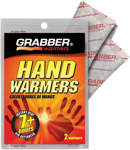 Grabber Hand Warmers - 2 Pack  New