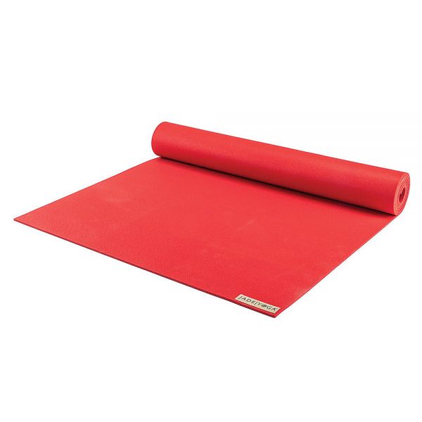 Jade Yoga Voyager Natural Rubber Yoga Mat Red New 68 1.5mm