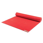 Jade Yoga Voyager Natural Rubber Yoga Mat  Red New 68" 1.5mm