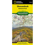 National Geographic SHENANDOAH NATIONAL PARK MAP #228 New