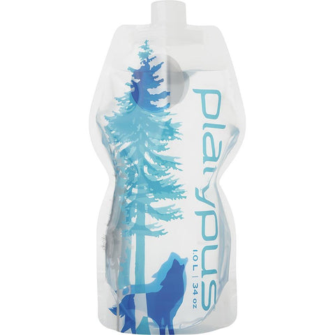 Platypus SoftBottle Water Bottle with Push-Pull Cap  1 Liter New