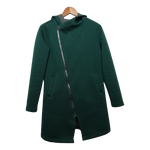 Give Love Get Love Womens-Jacket-Fleece Green Small