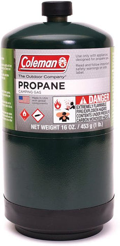 Coleman Propane Fuel Cylinder - 16.4oz/465g Local Pickup Only New
