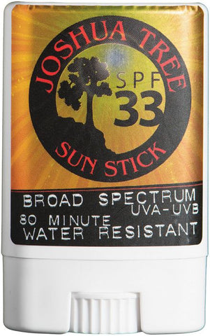 Joshua Tree Sun Stick Zinc Oxide SPF 33  New