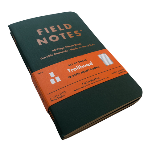 Field Notes Trailhead Series, AT, CDT, PCT - 3-Pack  New