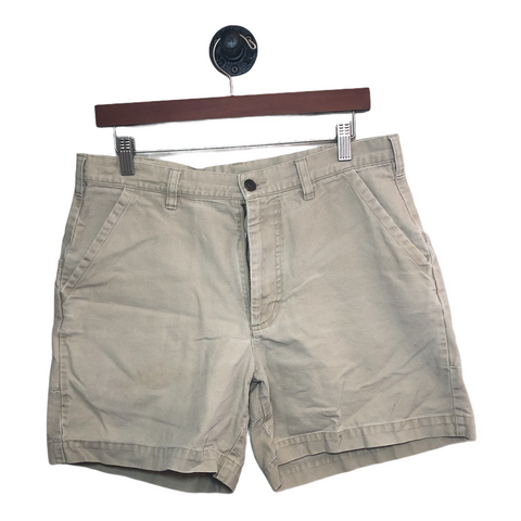 Mens Stand Up Shorts - 6in inseam Khaki M32