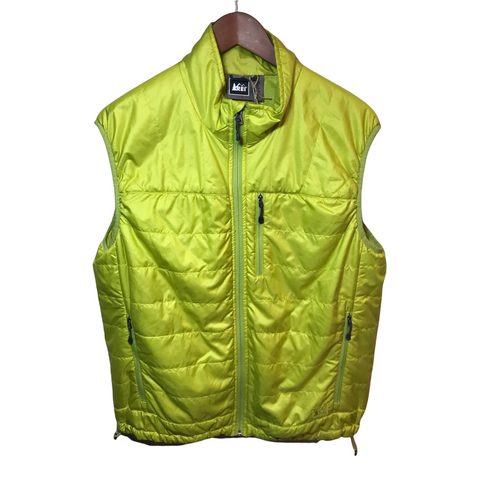 REI Insulated Vest  Yellow Large