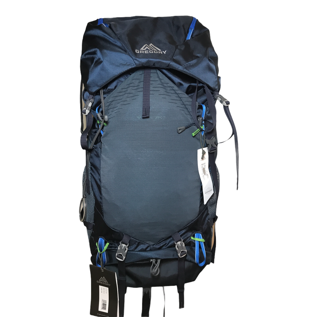 Gregory Stout 65 Liter Internal Frame Backpack Blue Trail Hut
