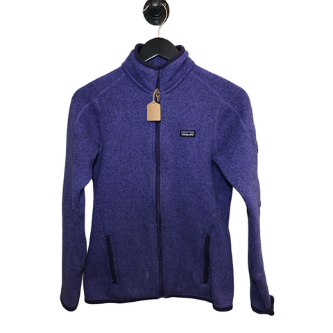 Patagonia Womens Better Sweater Fleece Jacket Purple X-Small