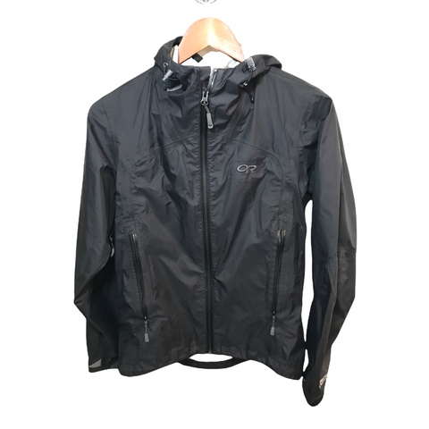 Outdoor Research Womens Rain Jacket Black Small
