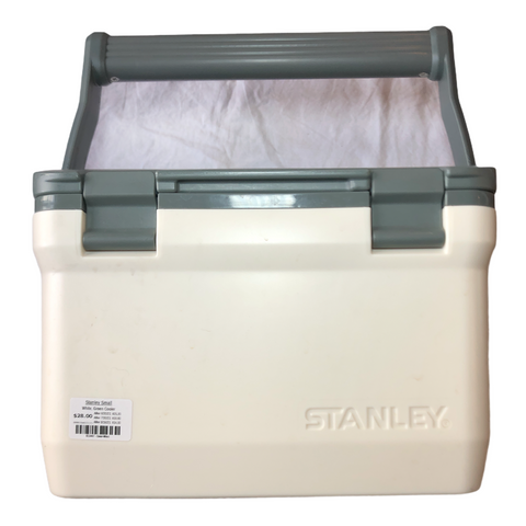 Stanley Cooler White, Green Small