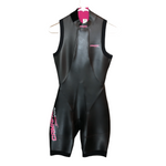 Camaro Womens Speedshorty Wetsuit Black, Pink 40/Medium