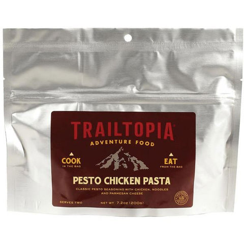 Trailtopia Pesto Chicken Pasta  New