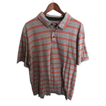 The North Face Mens Polo Shirt  Gray, Orange XX-Large