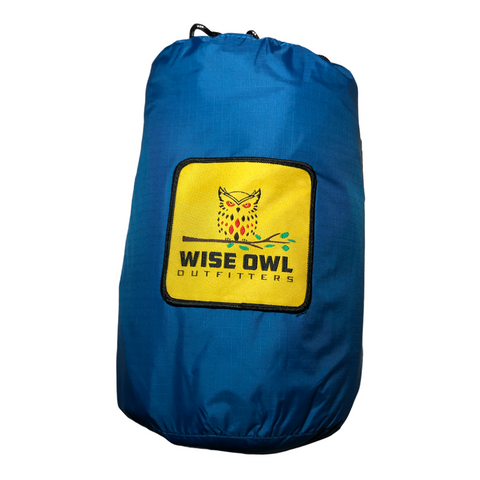 wise owl outfitters tarp Wise Owl Outfitters Wisefly Rain Tarp Blue One-Size – Trail Hut