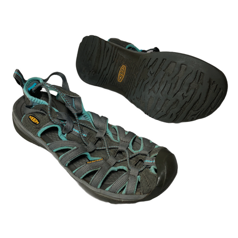 Keen Womens-Shoes-Sandals  Blue, Gray W9