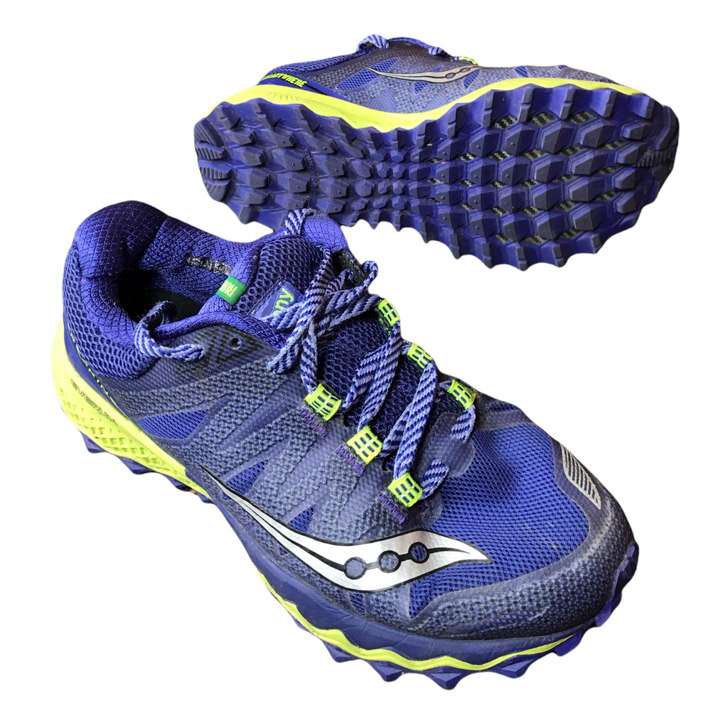 Saucony Peregrine Everun Trail Running Shoes Purple 8 Trail Hut