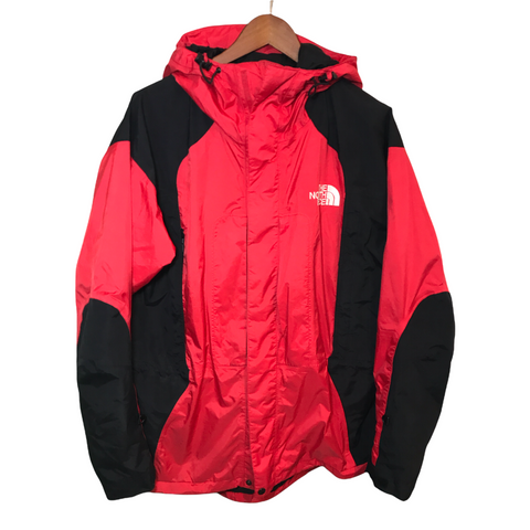 The North Face Mens Vintage Mountain Light Jacket Red, Black Large