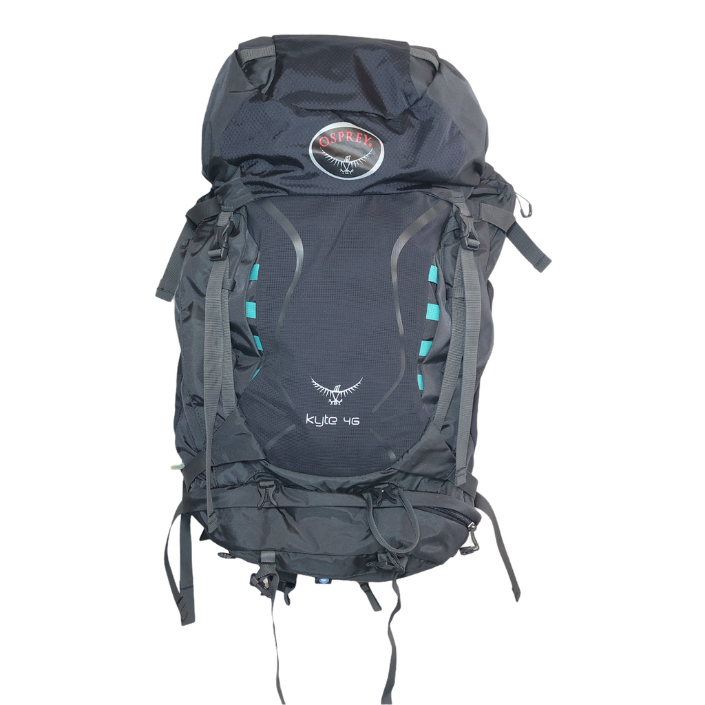 osprey backpack 46 litres Osprey Backpack Gray 46 Liter Adjustable – Trail Hut