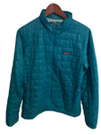 Patagonia Womens Nano Puff Jacket Blue Large