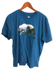 The North Face Mens Yosemite Bear Tee Shirt Blue X-Large