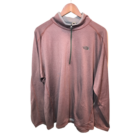 The North Face Performance Pullover  Burgundy XX-Large