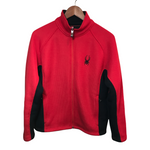 Spyder Mens Core Sweater Red, Black Medium