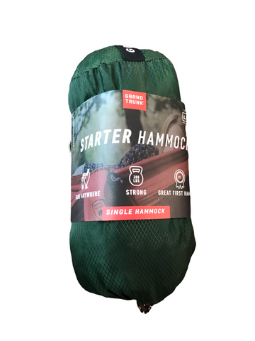 Grand Trunk Starter Hammock Green Single