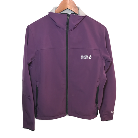Alaska Summit Womens Softshell Jacket Purple Small