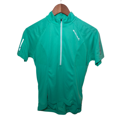 Endura Womens Cycling Jersey Green Medium