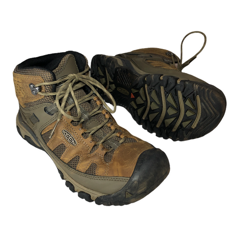 Keen Mens Targhee Vent Mid Hiking Boot Brown M9.5