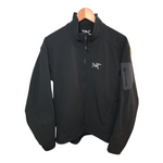 Arc'teryx Mens Softshell Jacket Black Large