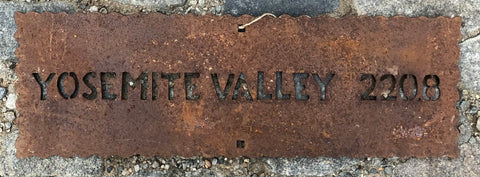 Yosemite Valley - Yosemite Steel Trailhead Sign Reproduction